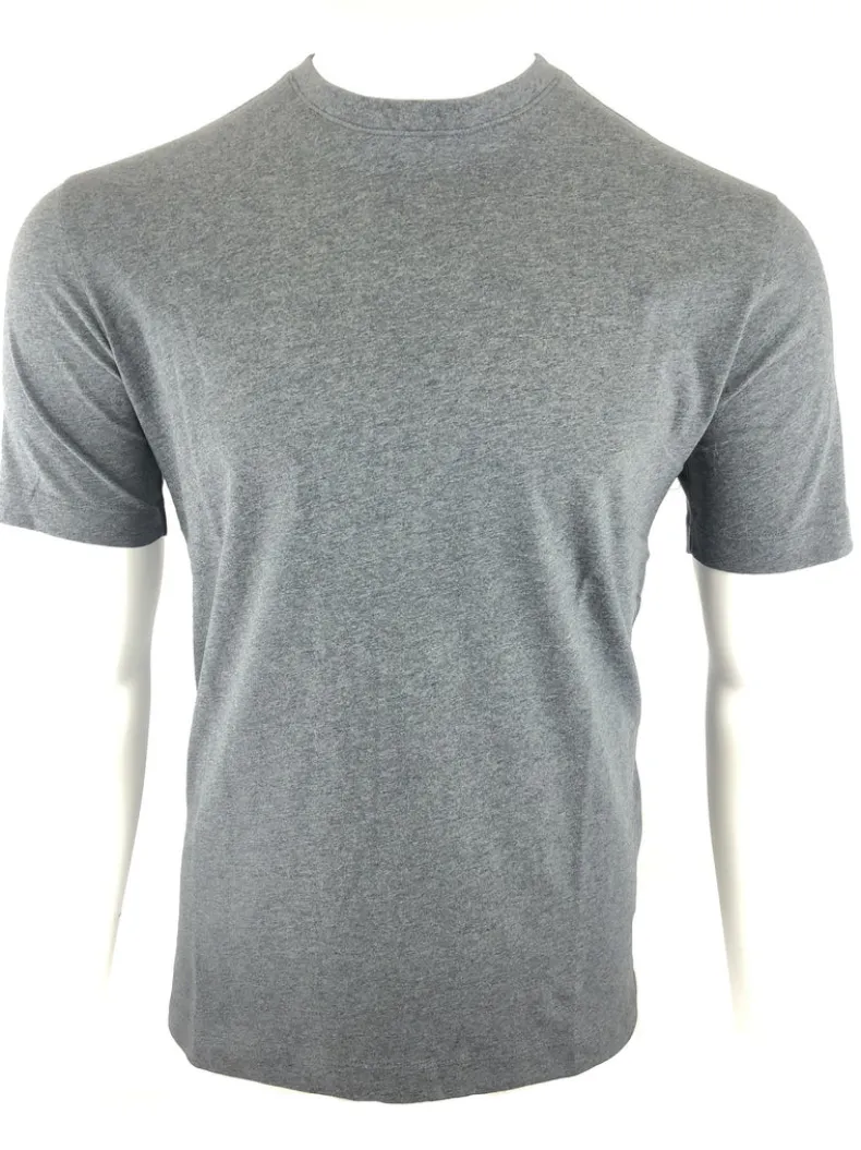 LEFT COAST TEE MEN'S LUXURY SHORT SLEEVE T-SHIRT - GRAY MELANGE
