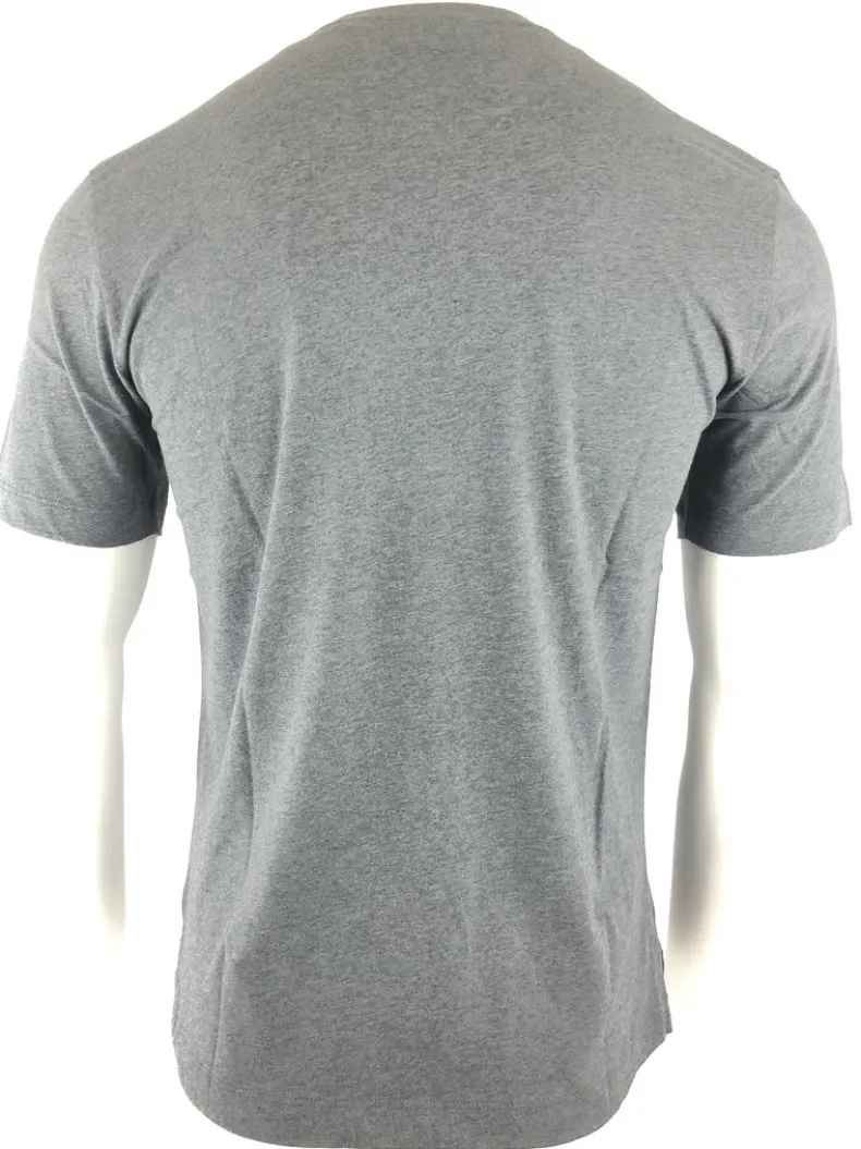 LEFT COAST TEE MEN'S LUXURY SHORT SLEEVE T-SHIRT - GRAY MELANGE