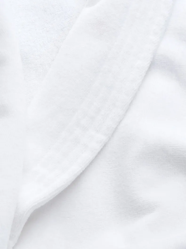 DEREK ROSE TRITON 10 WOMEN'S ROBE - WHITE