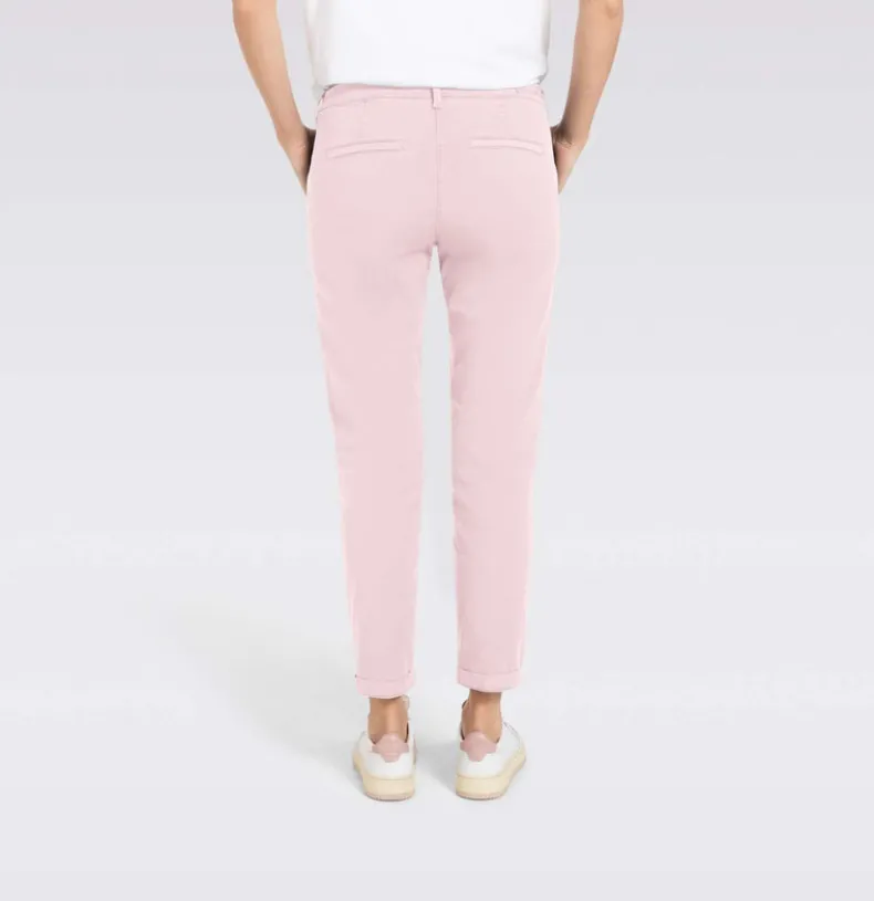 MAC WOMEN'S TURN UP CHINO - SOFT PINK