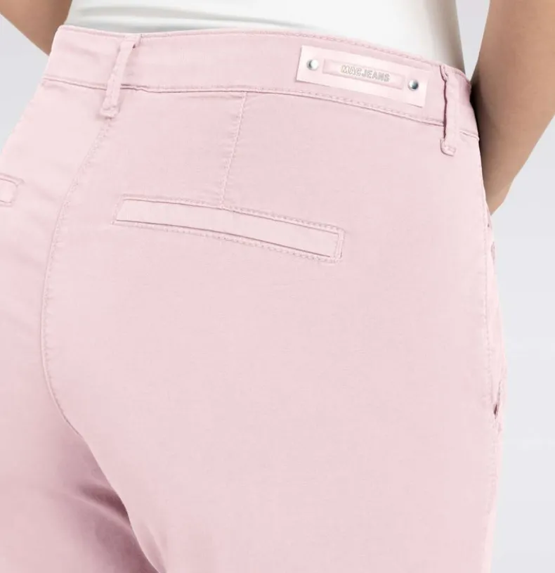 MAC WOMEN'S TURN UP CHINO - SOFT PINK