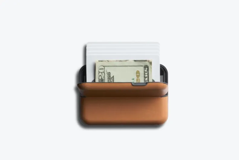 BELLROY FLIP CASE WALLET - TOFFEE