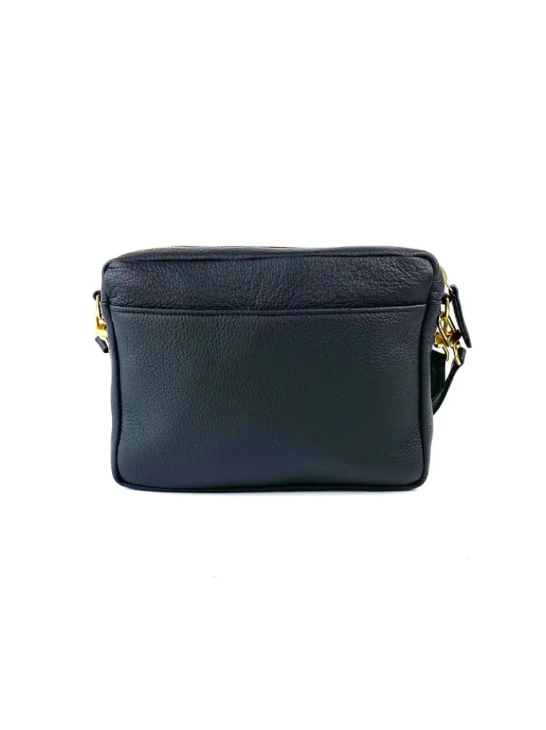 ORSYN ROME CROSSBODY BAG - NAVY PEBBLE GRAIN