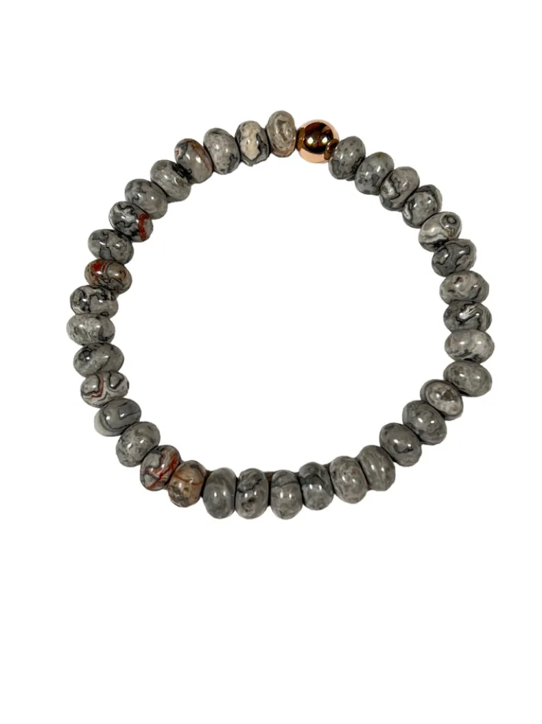 SPIVEY MANBEADS MEN'S STONE BEAD BRACELETS