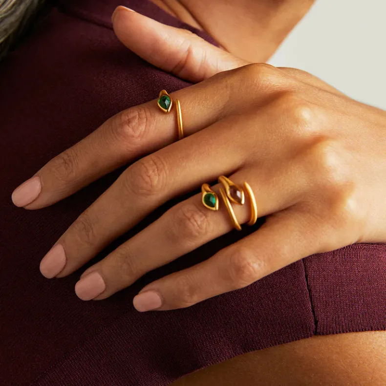 DEAN DAVIDSON ETERNA STACKING RING - SOFT ASH