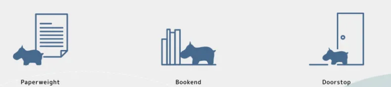 ZÜNY BOOKEND - GREY SLOTH