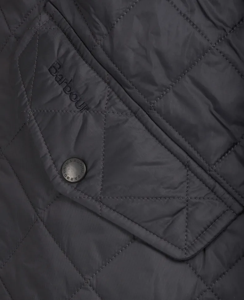 BARBOUR FLYWEIGHT CHELSEA QUILTED JACKET - NAVY