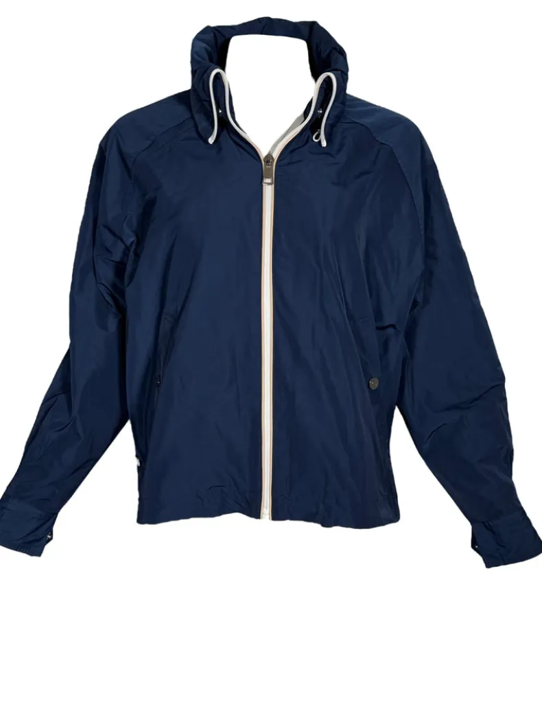 ADROIT RYDER BOMBER JACKET - NAVY